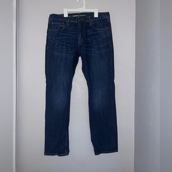 Old Navy Men Slim Straight Jeans - Picture 1 of 6